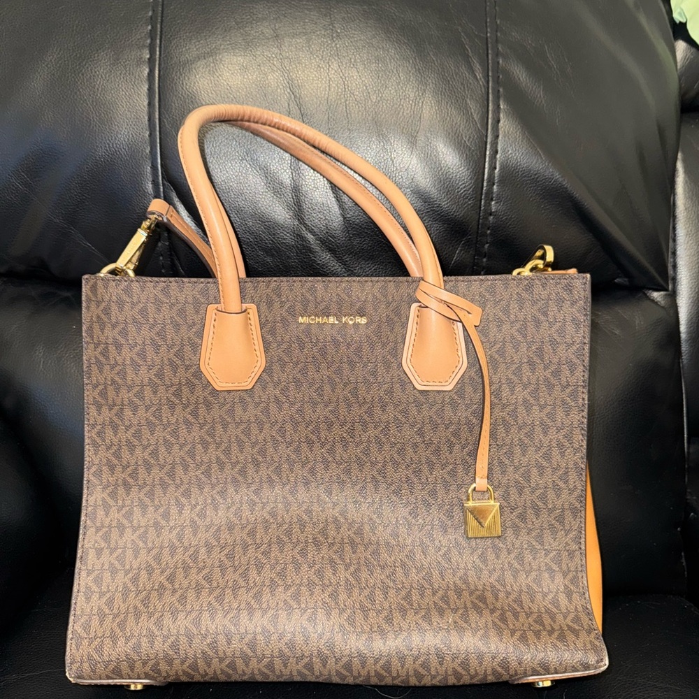 Michael Kors Brown Tote Bag